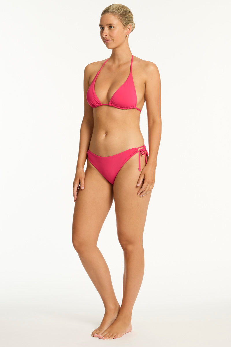 Essentials Edit Tie Side Cheeky Pant / Sea Level Eco essentials roseberry