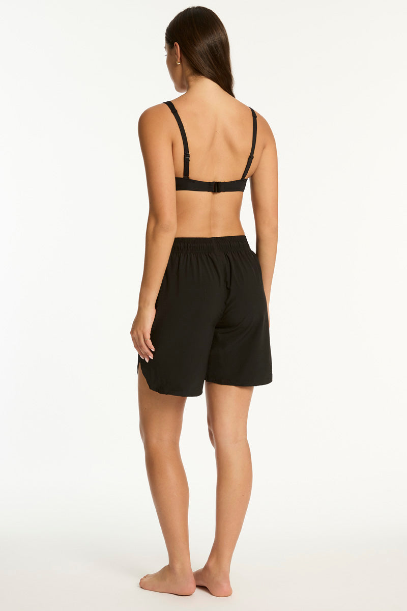 Eco Essentials 7 Inch Boardshort / Sea Level Eco essentials black