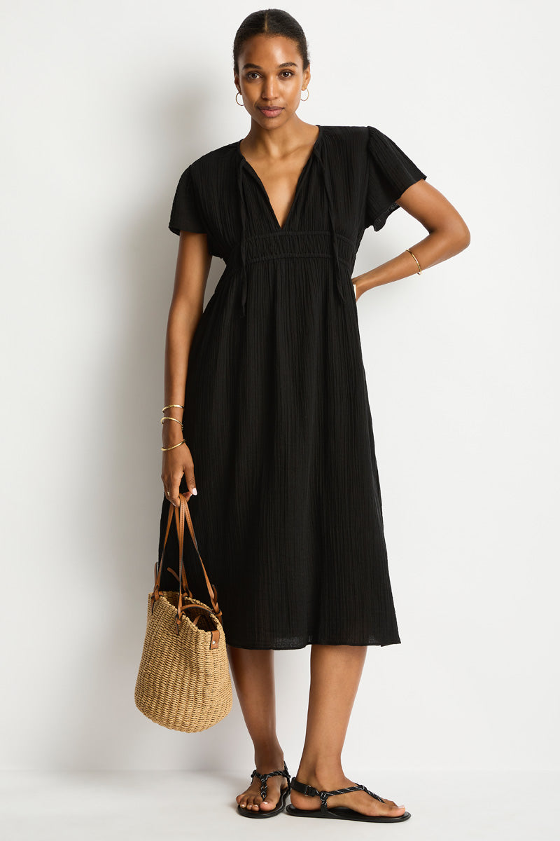 Sunset Maxi Daydress / Sea Level Sunset black