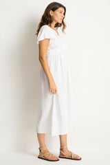 Sunset Maxi Daydress / Sea Level Sunset white