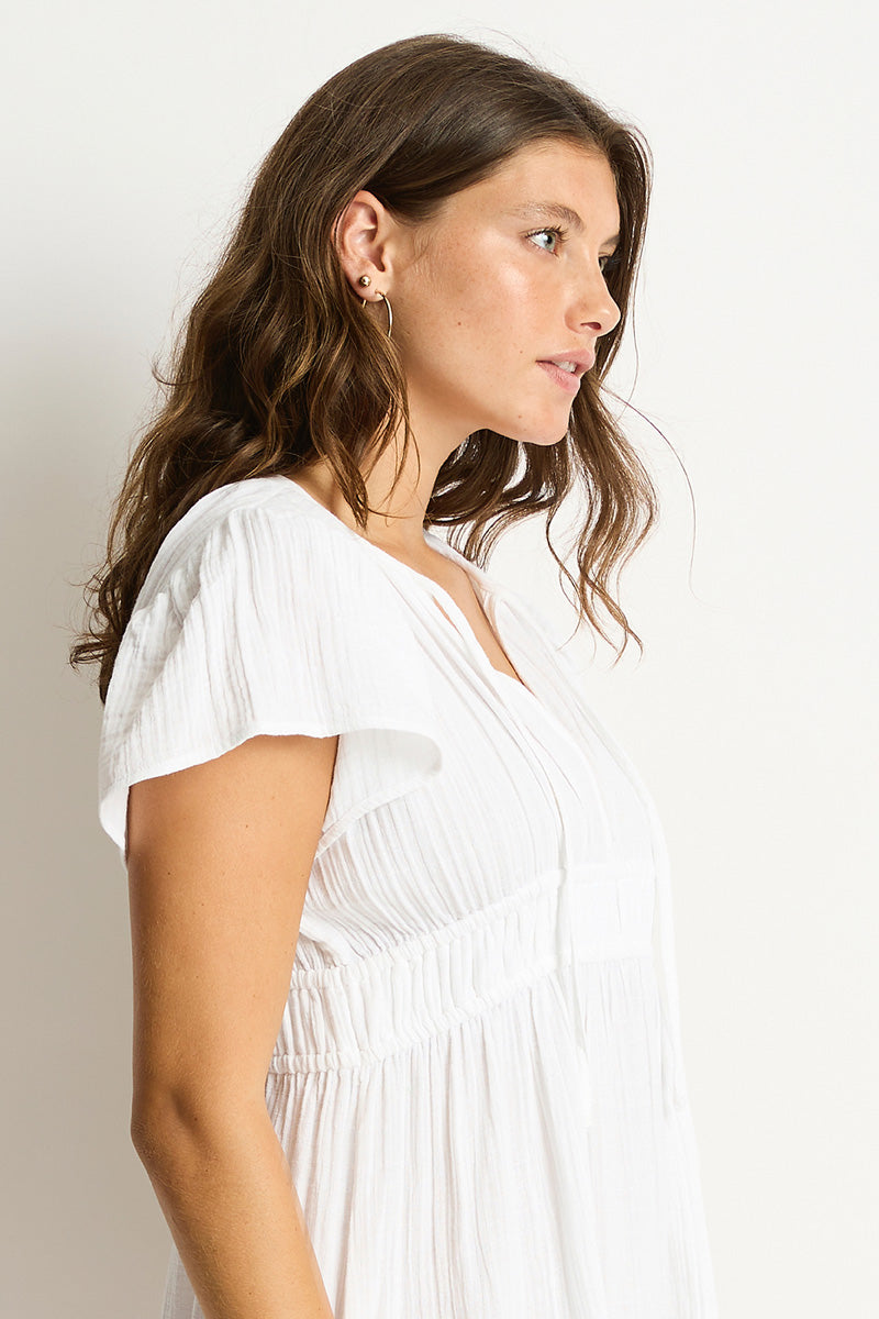 Sunset Maxi Daydress / Sea Level Sunset white