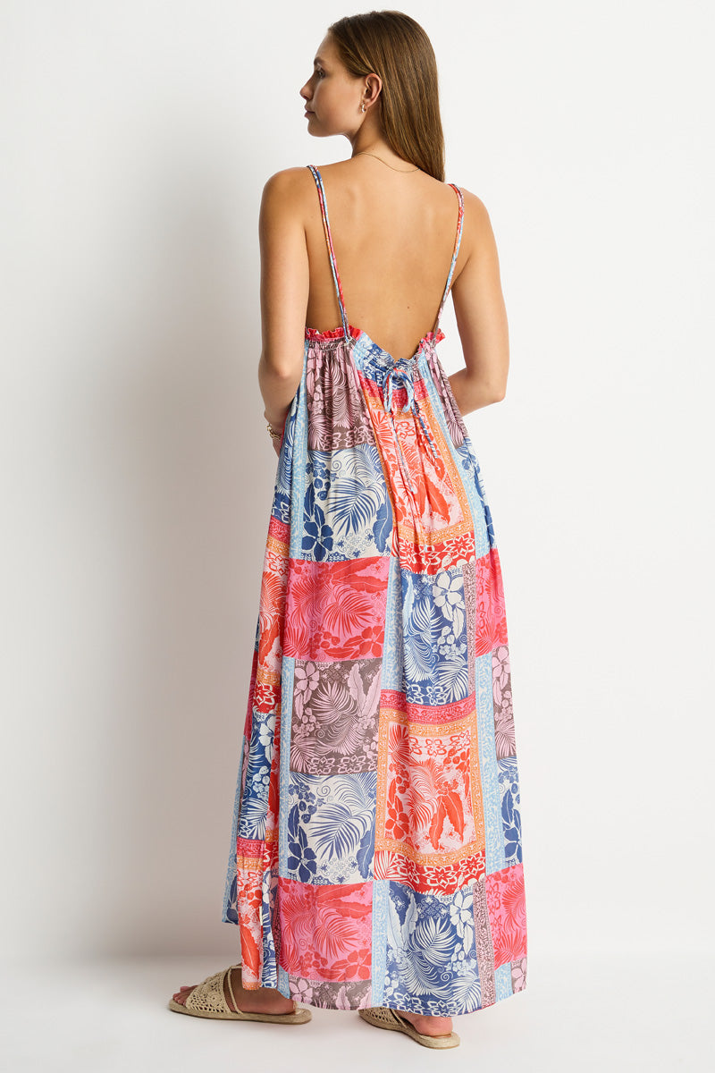 Coco Island Maxi Bandeau Dress / Sea Level Coco island blue