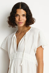 Sunset Short Daydress / Sea Level Sunset white