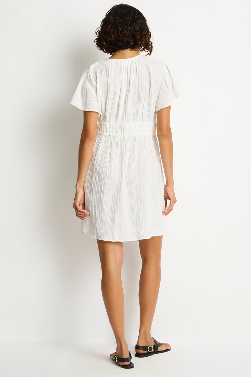 Sunset Short Daydress / Sea Level Sunset white