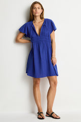 Sunset Short Daydress / Sea Level Sunset amalfi blue