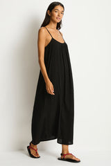 Sunset Tie Back Sundress / Sea Level Sunset black