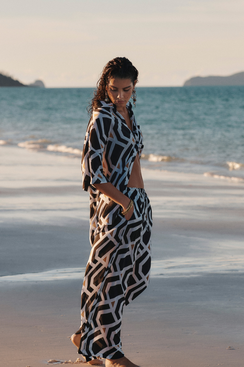 Costa Aloha Shirt / Sea Level Costa print