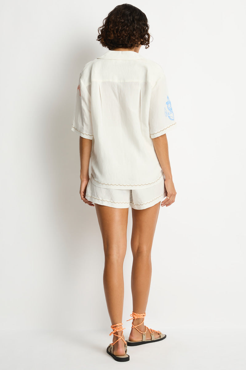 Shipwreck Bowling Shirt / Sea Level Shipwreck