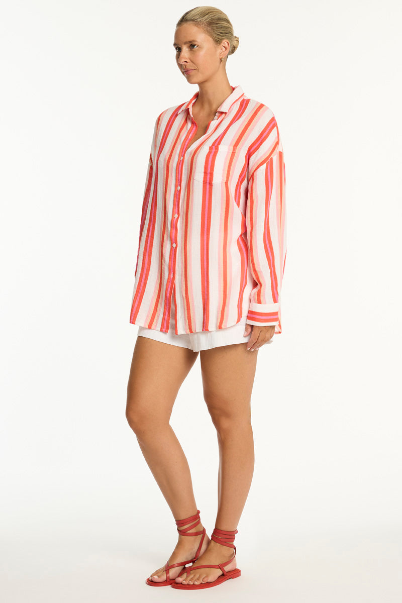 West Coast Beach Shirt / Sea Level West coast