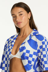 Seascape Bowling Shirt / Sea Level Seascape