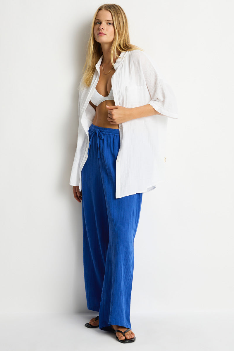 Sunset Beach Pant / Sea Level Sunset amalfi blue