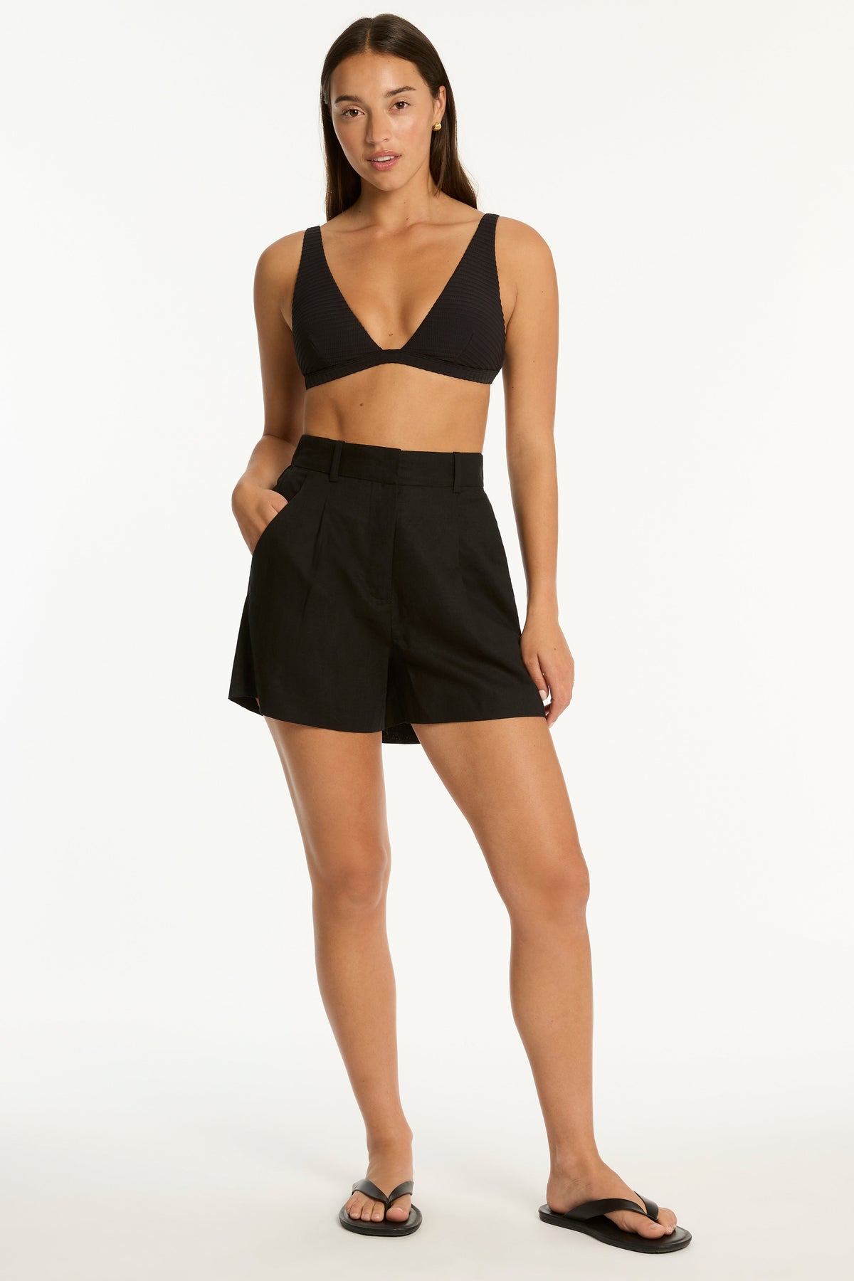 Shore Linen Boat Short / Sea Level Cancelled