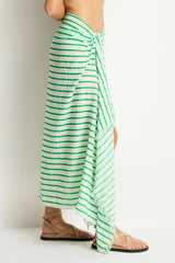 Vacay Long Sarong / Sea Level Vacay kelly green