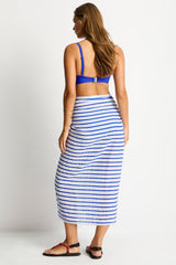 Vacay Long Sarong / Sea Level Vacay blue