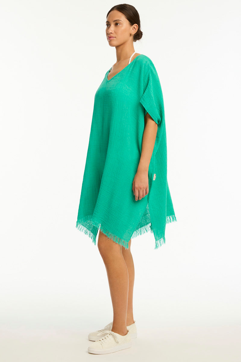 Sunset Kaftan / Sea Level Sunset evergreen