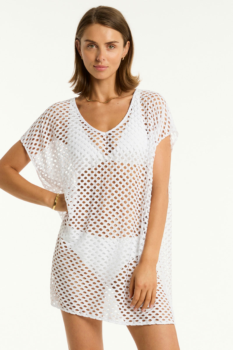 Castaway Kaftan / Sea Level Castaway white