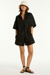 Resort Linen Aloha Shirt / Sea Level Resort linen