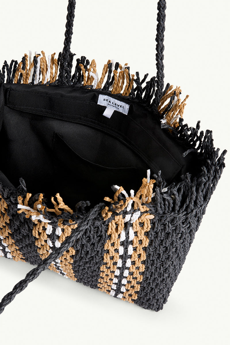 Straw Weave Beach Bag / Sea Level Beach accessories