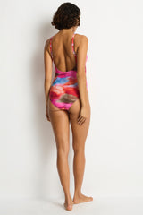 Cabo Scoop Back Panel Line One Piece / Sea Level Cabo
