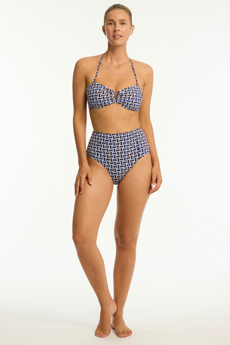 Coast V Bar Bandeau / Sea Level Coast cobalt