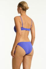 Essentials Edit Twist Bandeau / Sea Level Eco essentials iris