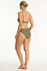 Caracus Cross Front Multifit Bra / Sea Level Caracus khaki