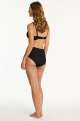 Essentials Edit High Waist Pant / Sea Level Eco essentials black