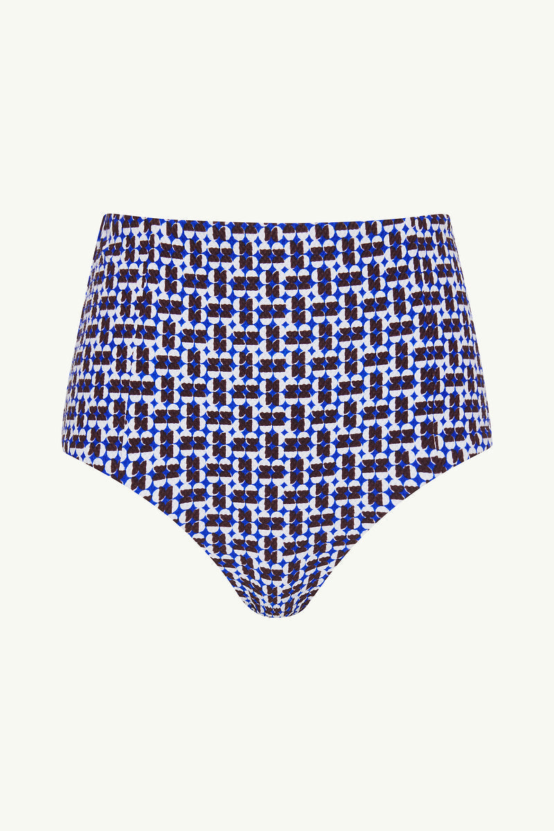 Coast Panelled High Waist Pant / Sea Level Coast cobalt