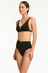 Lattice Retro High Waist Pant / Sea Level Lattice