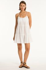 Heatwave Short Sundress / Sea Level Heatwave white