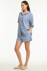 Boathouse Aloha Shirt / Sea Level Boathouse