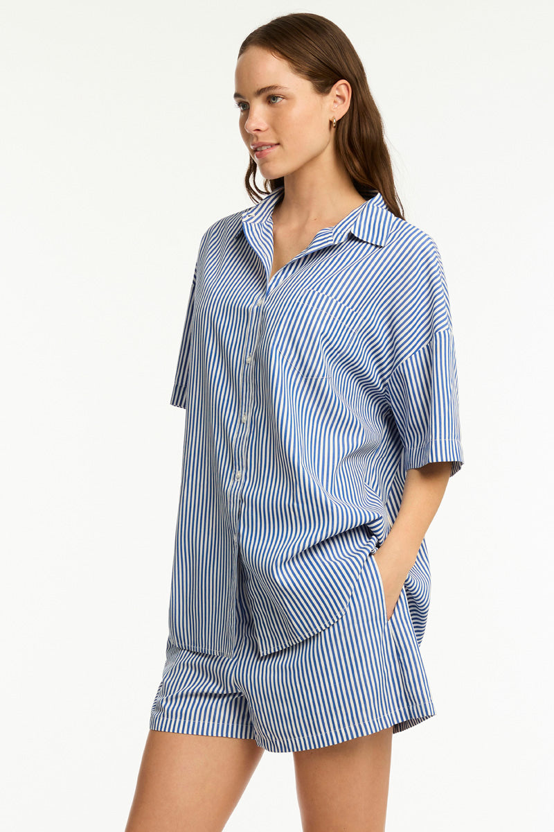 Boathouse Aloha Shirt / Sea Level Boathouse