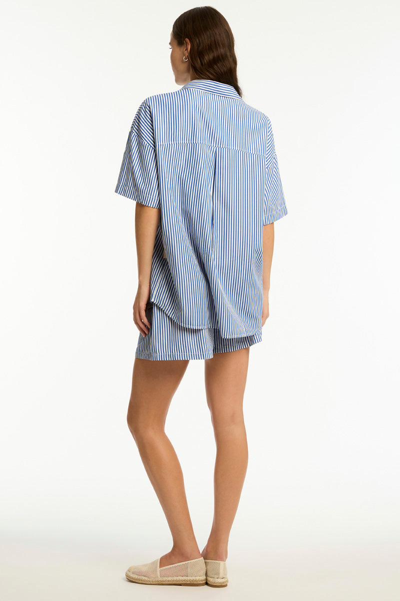 Boathouse Aloha Shirt / Sea Level Boathouse