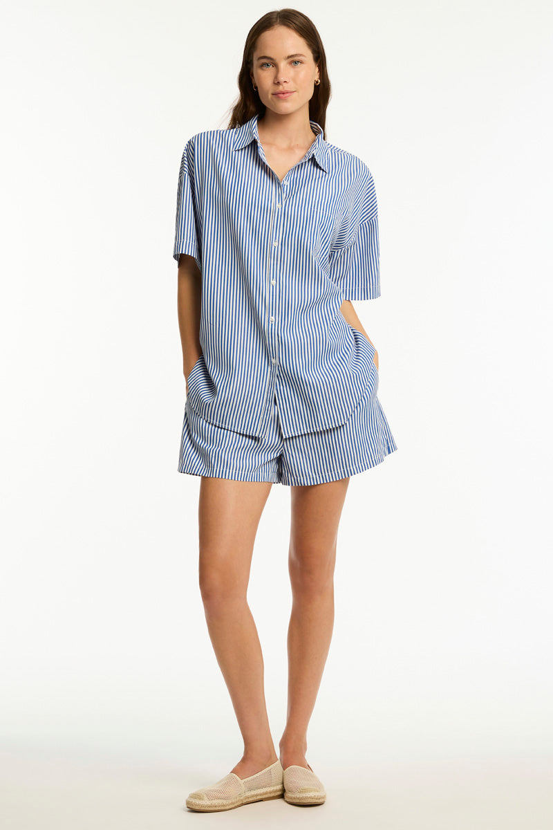 Boathouse Aloha Shirt / Sea Level Boathouse