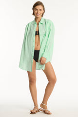 Resort Linen Cover Up / Sea Level Resort linen