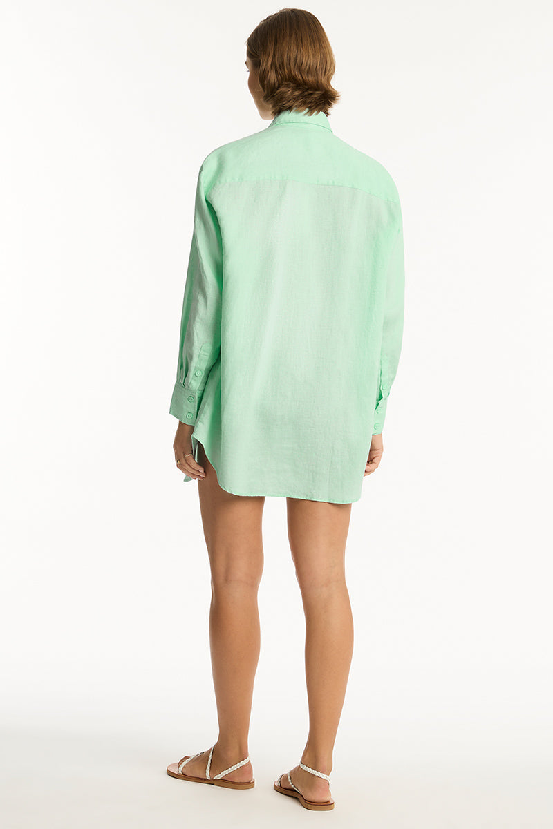 Resort Linen Cover Up / Sea Level Resort linen