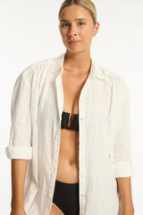 Resort Linen Cover Up / Sea Level Resort linen