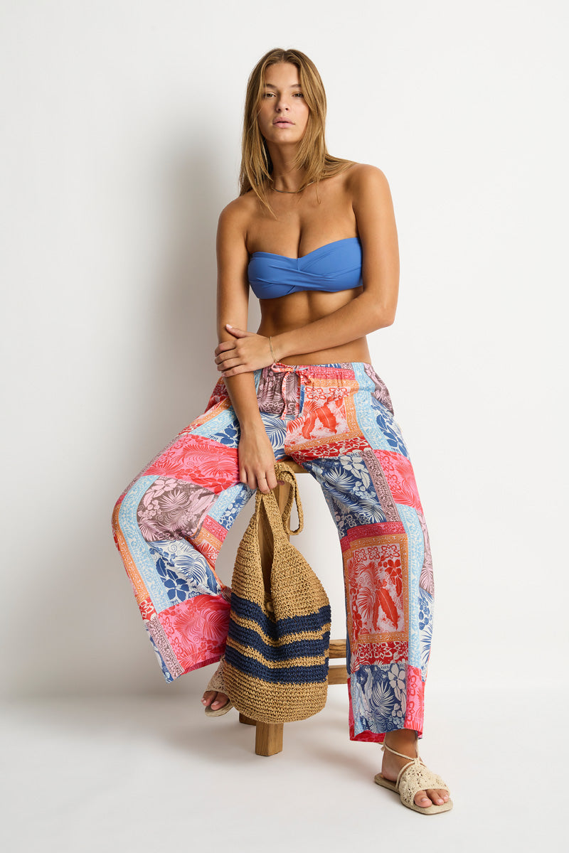 Coco Island Surf Pant / Sea Level Coco island blue