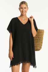 Sunset Kaftan / Sea Level Sunset black