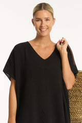 Sunset Kaftan / Sea Level Sunset black