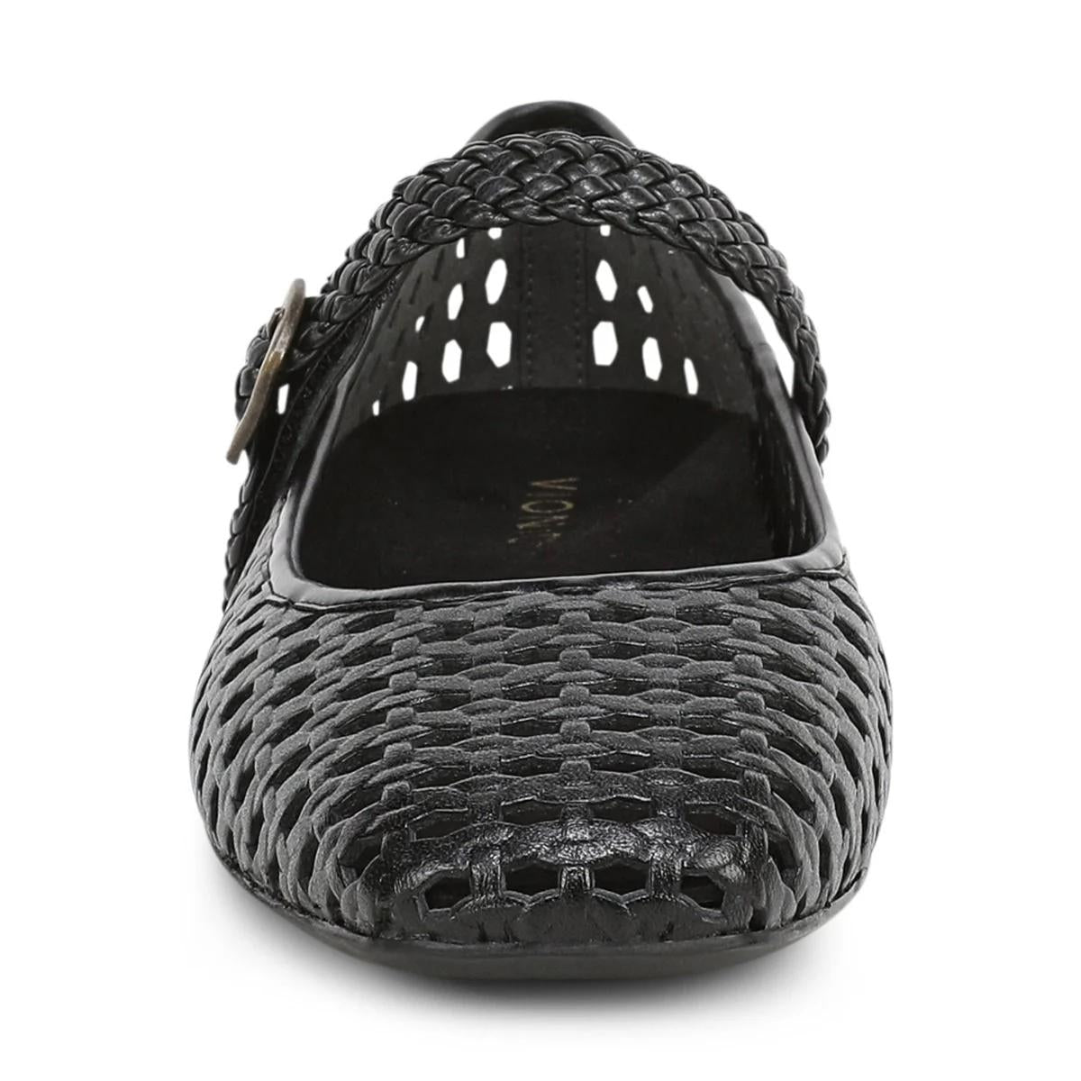 Vionic Shoes Alameda Woven Mary Jane Flat