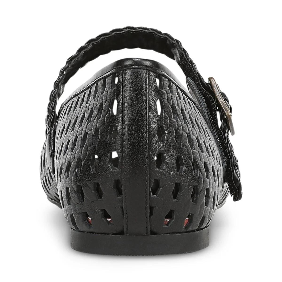 Vionic Shoes Alameda Woven Mary Jane Flat