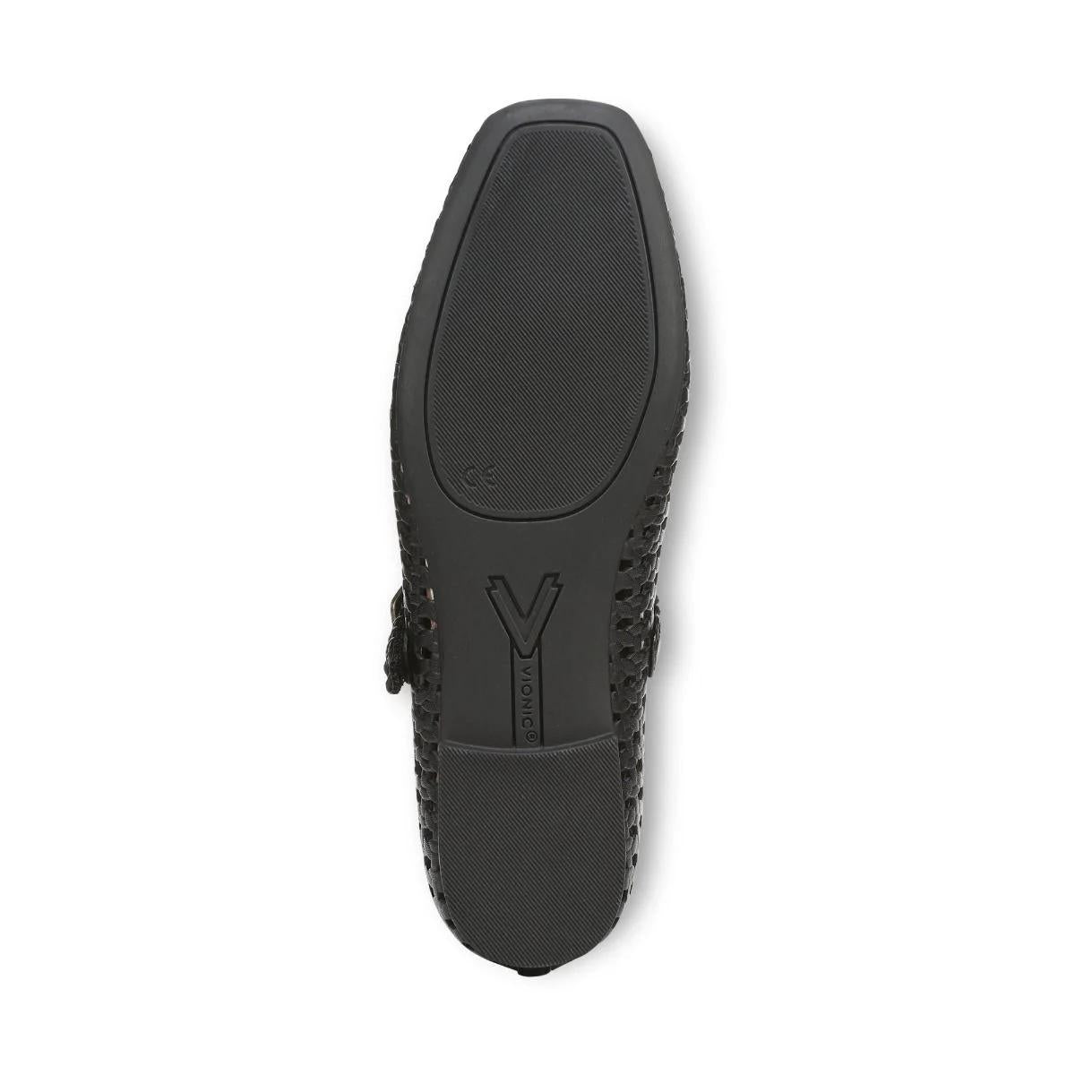 Vionic Shoes Alameda Woven Mary Jane Flat