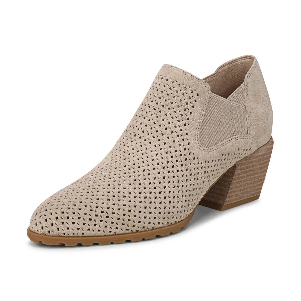 Vionic Shoes Bethany Perf Heeled Ankle Boot