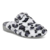 White Leopard Print Fur