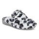 White Leopard Print Fur