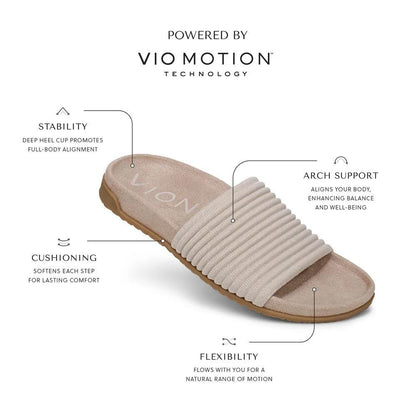 Vionic Shoes Evie Knit Slide Sandal