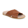 Cream Snake Print Leather