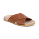 Cream Snake Print Leather
