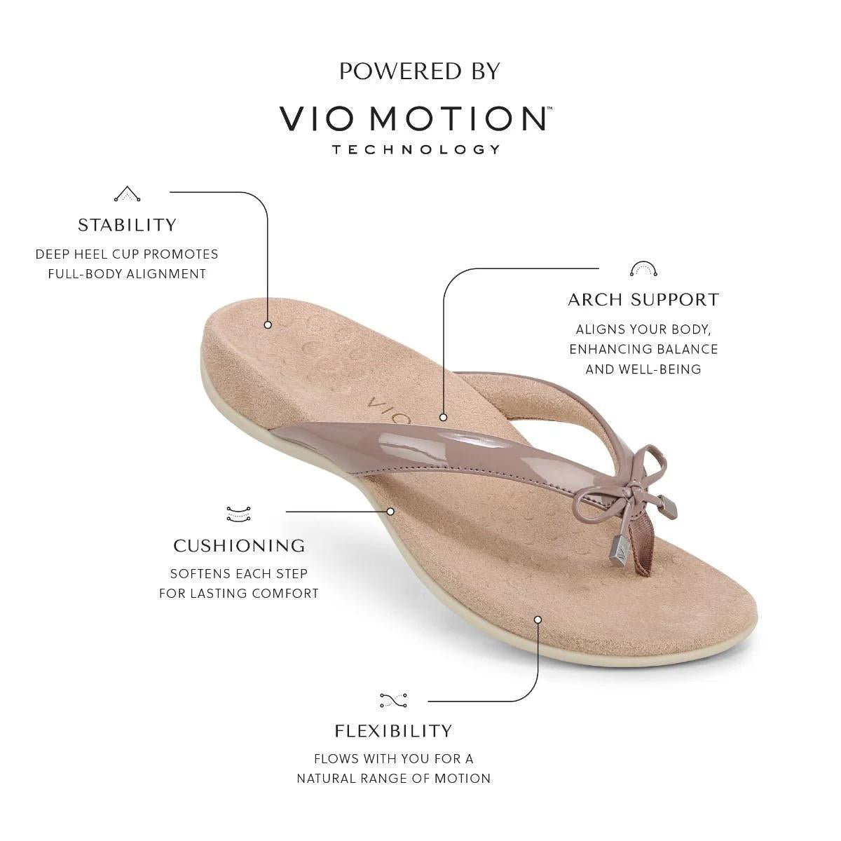 Vionic Shoes Bella Toe Post Sandal